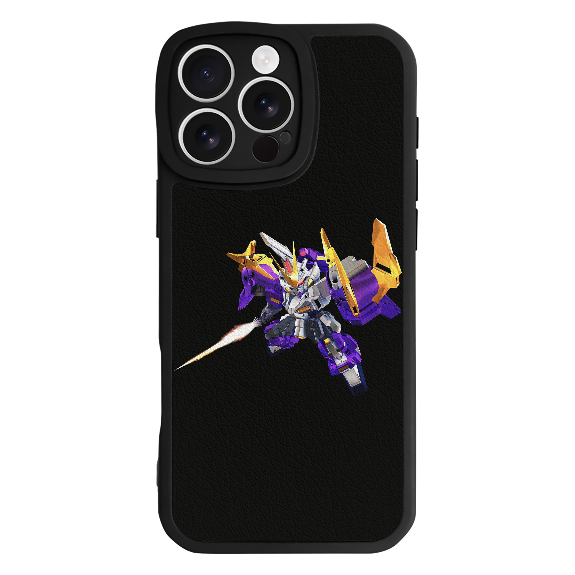 （画像用） 機動戦士ガンダム Mobile Suit Gundam 【iPhone 16シリーズ対応】シリコンスマホケース（レザー調） 材質：シリコン